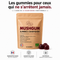 Gummies Champignon Premium – 10 Champignons Fonctionnels – 60 Gummies